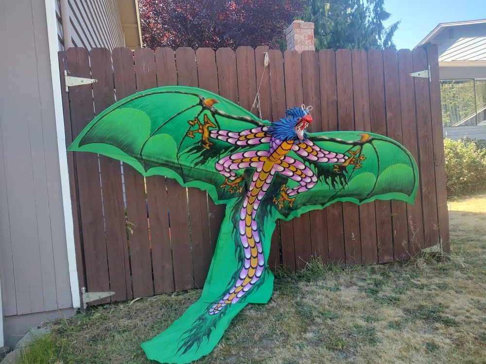 Antique Japanese Dragon Kite