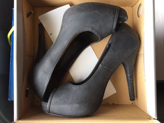 Black heels