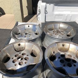 4-15x8 Alloy Keep Wheels 5 On 4 1/2