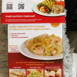 Vasta Sheet Slicer- Make Veggie Noodles