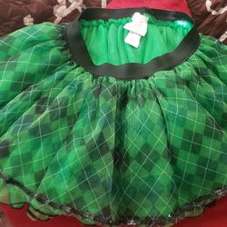 TUTU GREEN PLAID