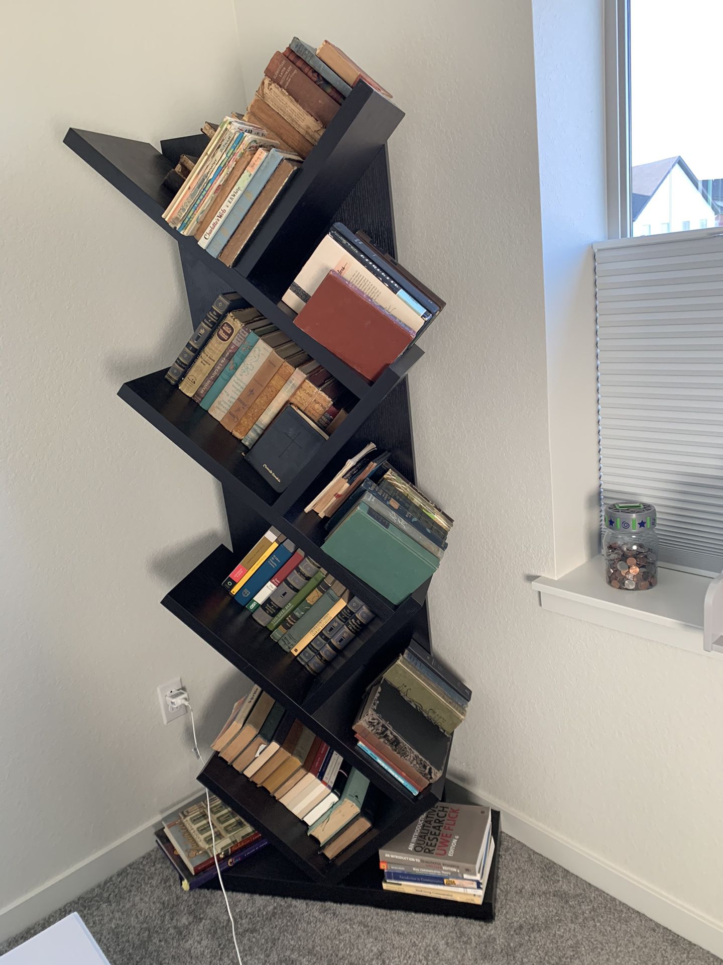 Tree bookshelves in great condition