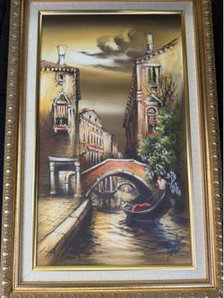 Painting with frame