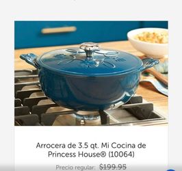 Princess House 3.5 qt Cast Iron Rice Pot