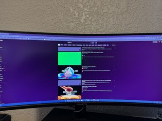 34 Inch Ultra wide Monitor