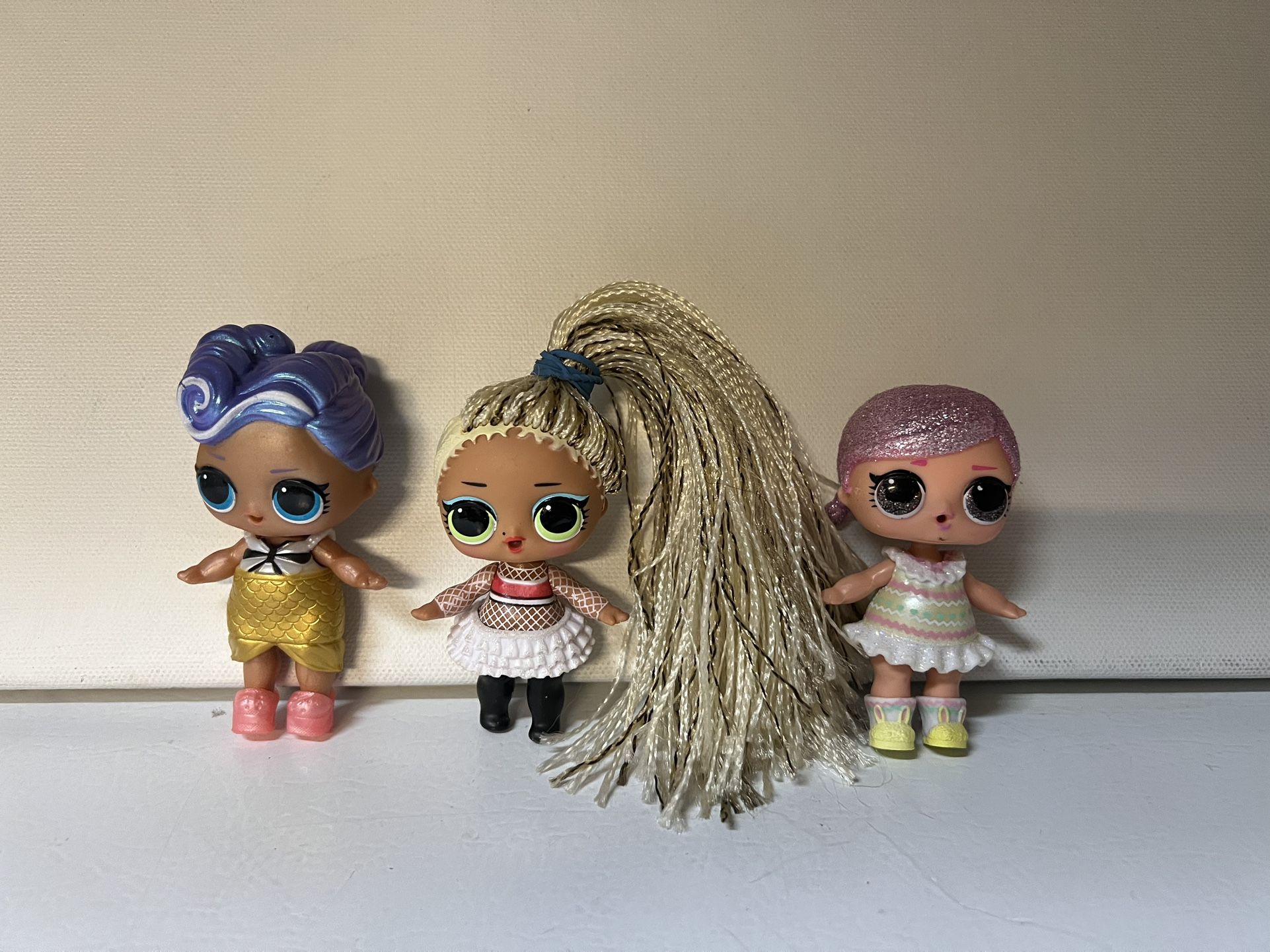 LOL Surprise J.K. MC Swag Mini Fashion Doll Series 1 Long Hair Glitter Doll