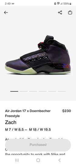 Air Jordan 17 Doernbecher Freestyle