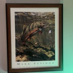 Mark Susinno Brook Trout Print