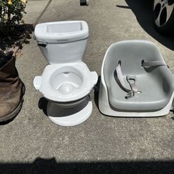 Kids Booster Seat And Training Toilet