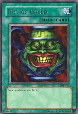 Yugioh Pot Of Greed LOB-119