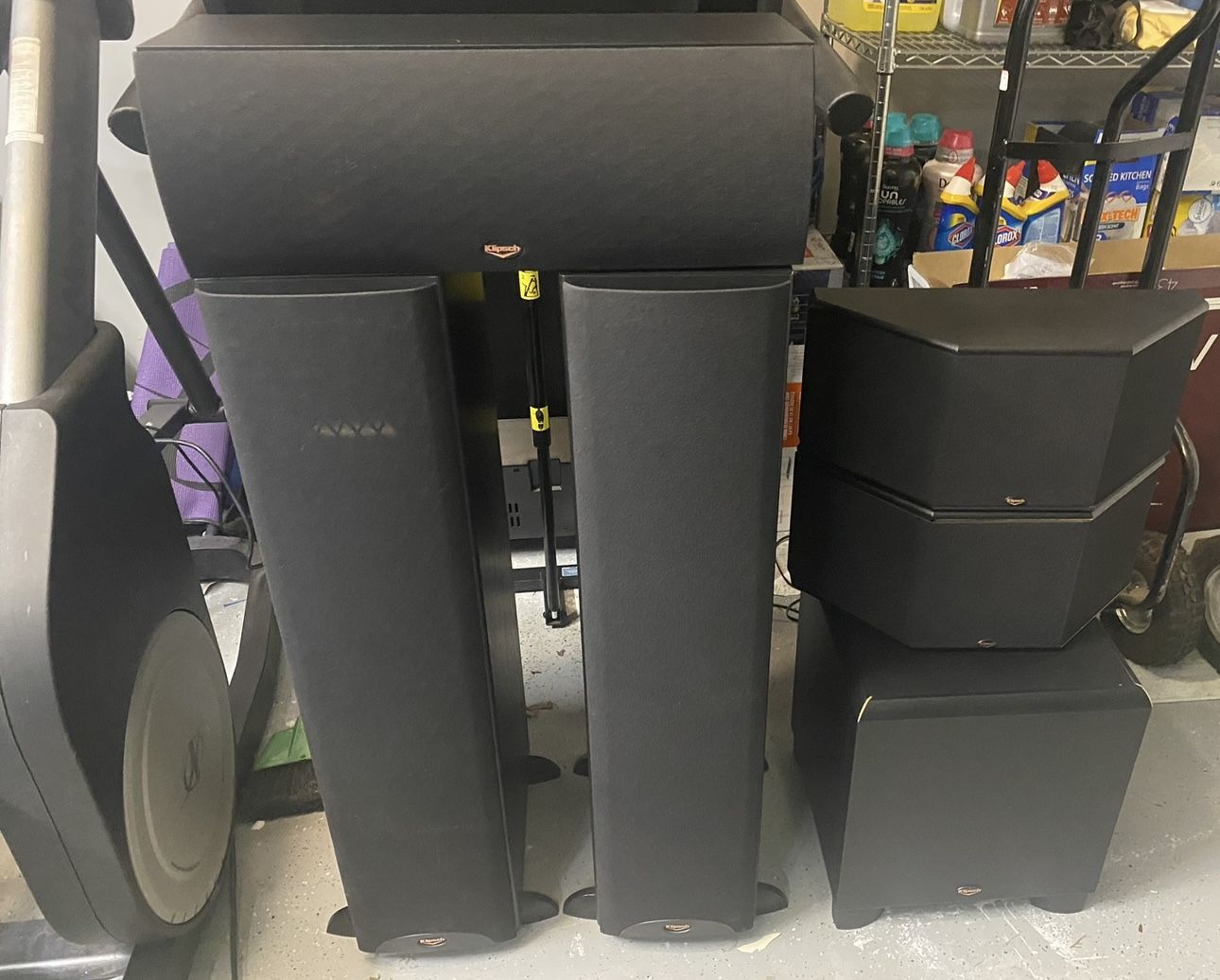 5.1 Surround Sound klipsch Speakers 