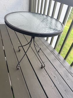 Outdoor table