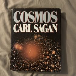 Book COSMOS Carl Signs Hardcover Book With Cover