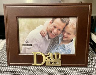 Dad I Love You 4 X 6 Picture Frame -NEVER USED