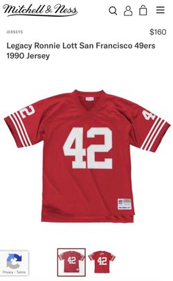 San Francisco 49ers Ronnie Lott NFL Legacy Jersey