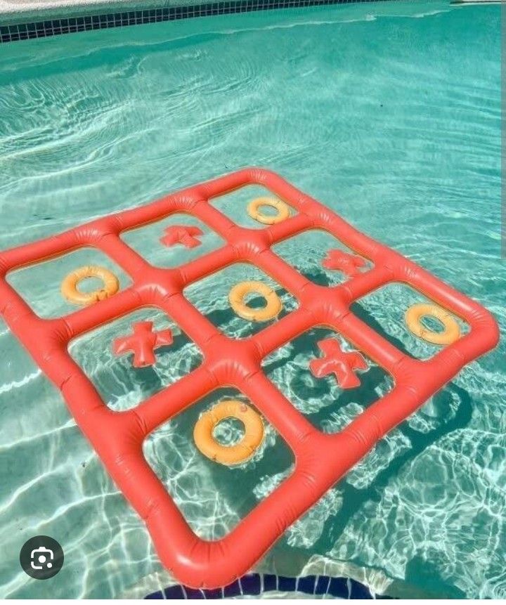 Pool Tic Tac Toe Game