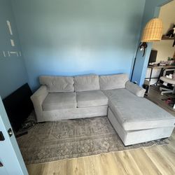 Grey Chaise  Couch