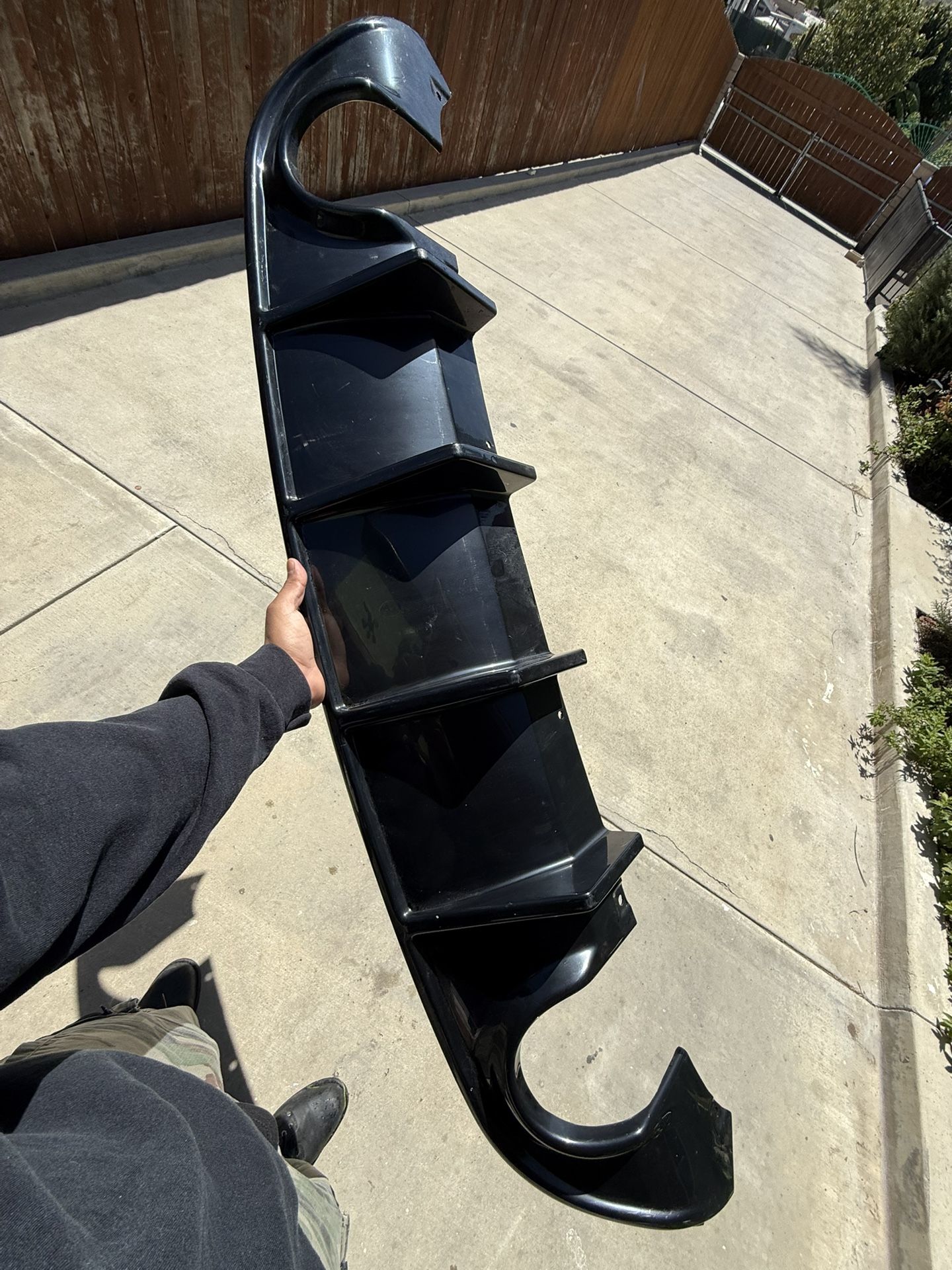 Dodge Charger Gloss Black Diffuser