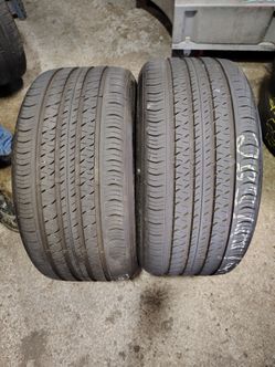265/35R21 CONTINENTAL PROCONTACT RX PAIR OF TIRES