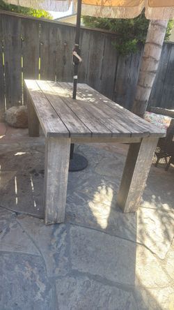 Wood table only
