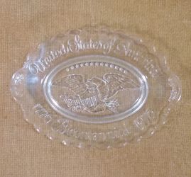 Vintage USA Bicentennial Plate