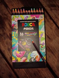 POSCA Colored Pencils 36 Count