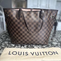 Authentic Louis Vuitton Neverfull MM Damier Bag