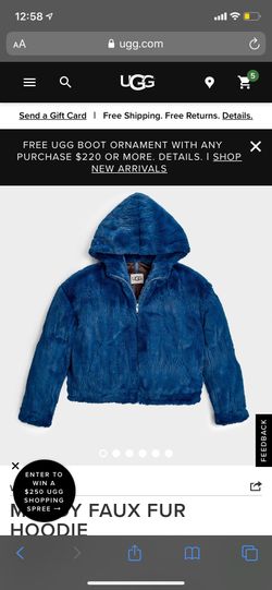Blue Ugg Jacket!!