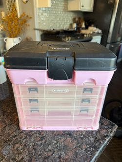 ORGANIZER STORAGE CASE MULTI-USE CASE *ONE TRAY MISSING*
