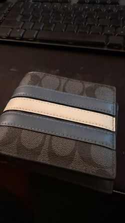 Men's Coach Signature Wallet – Excellent Condition