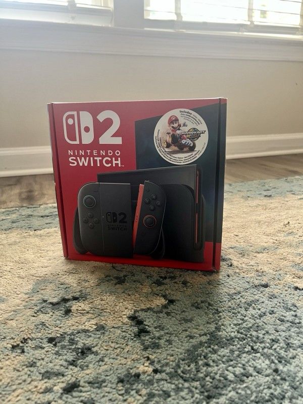 Nintendo Switch 2 + Mario Kart World Bundle Brand New