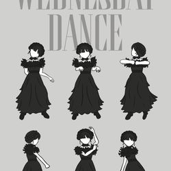 Trends International Wednesday - The Wednesday Dance Wall Poster NIP