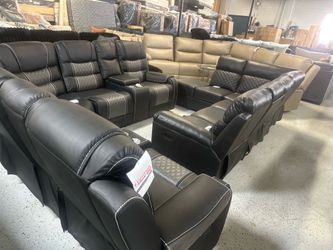 NEW SECTIONAL SOFA RECLINER