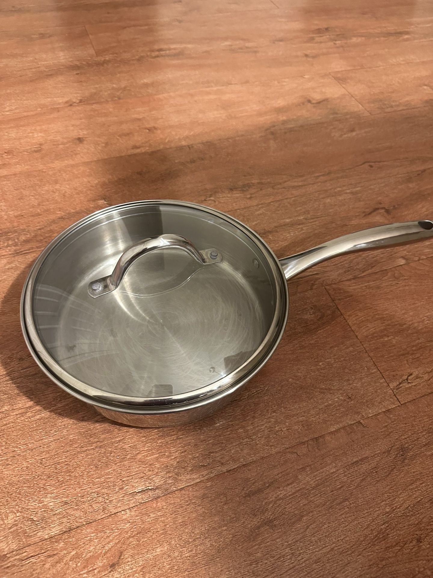 Stainless Steel Pan 10” With Lid