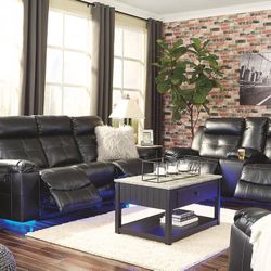 Gorgeous LED couch and Loveseat
