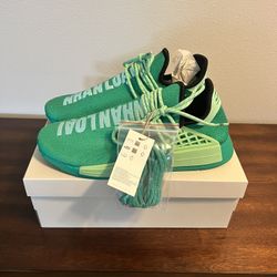 adidas Pharrell x NMD Human Race Core Green Size 10.5