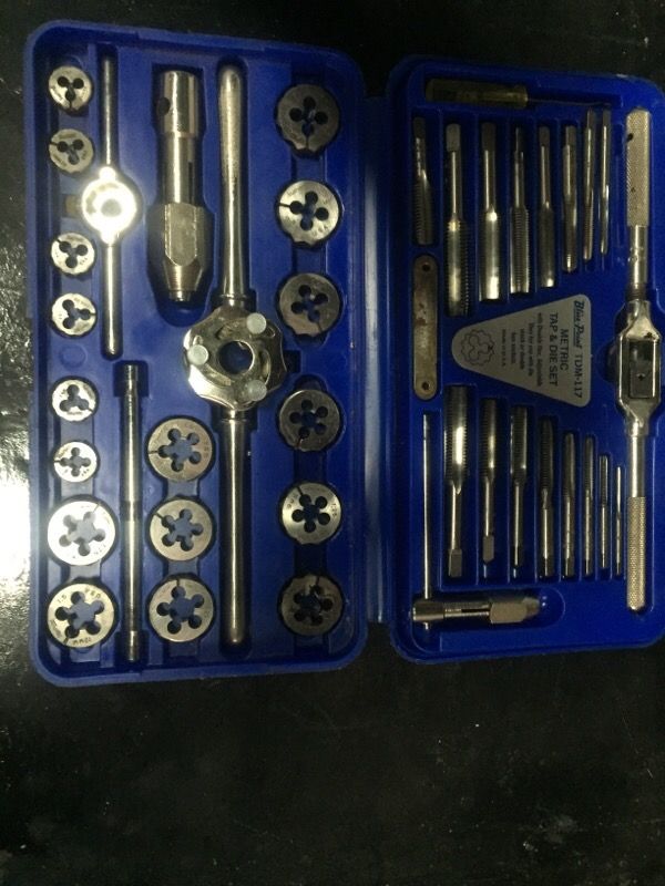 Blue Point TDM-117 Metric Tap & Die Set