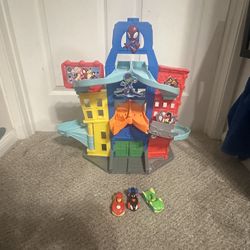 Spiderman Race Track