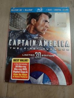 Captain America The First Avenger limited 3D edition 3 disc