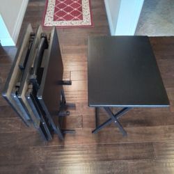 TV Trays with Stand