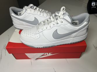 Nike Big Nike Low White Wolf Grey Size 10.5 Men’s New 