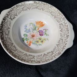 Vintage Symphony By Salem bowl 23 Karat