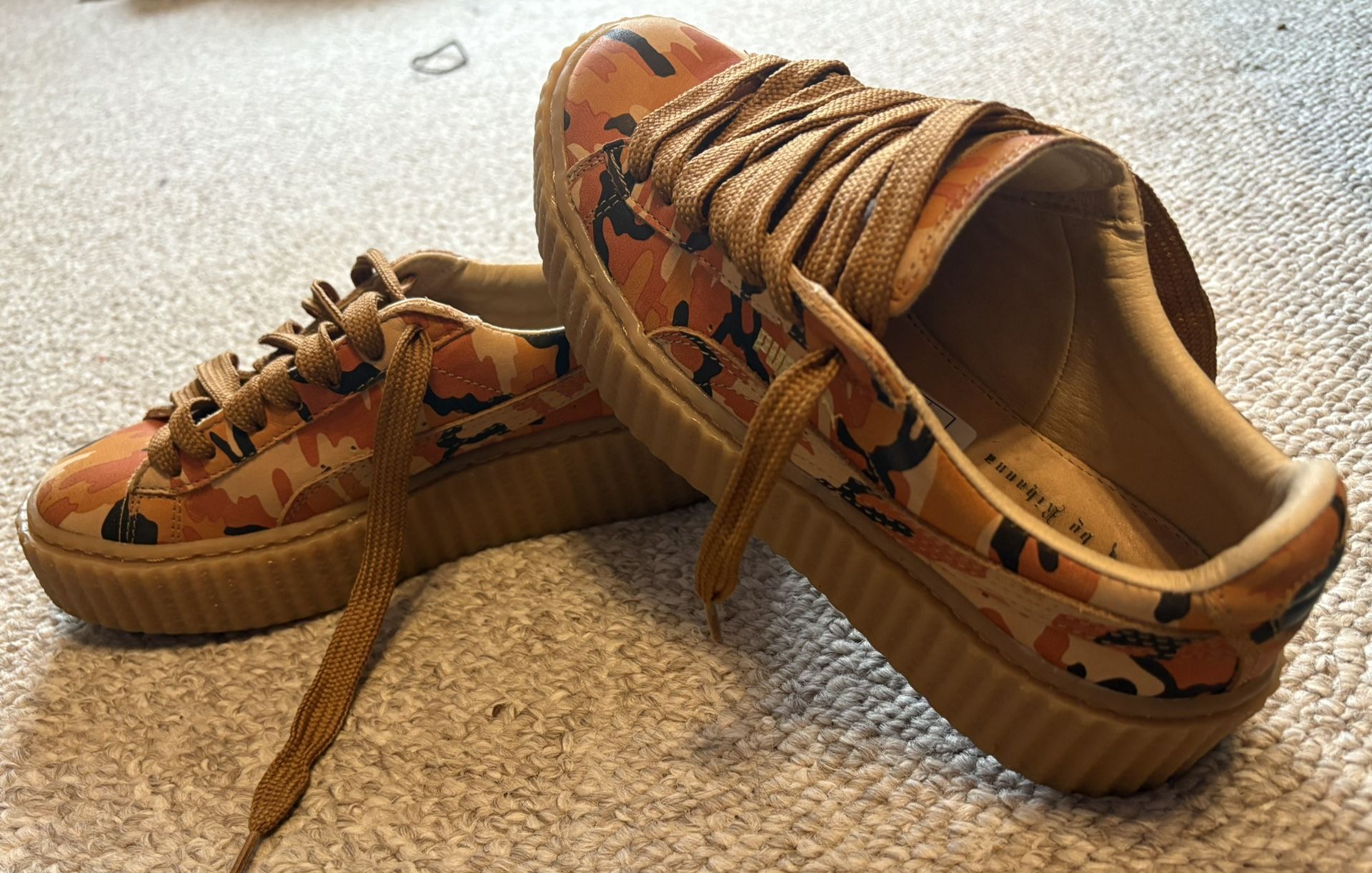 PUMA Fenty x Suede Creepers Orange Camo
