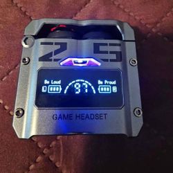 New bluetooth earbuds Digital display self charging