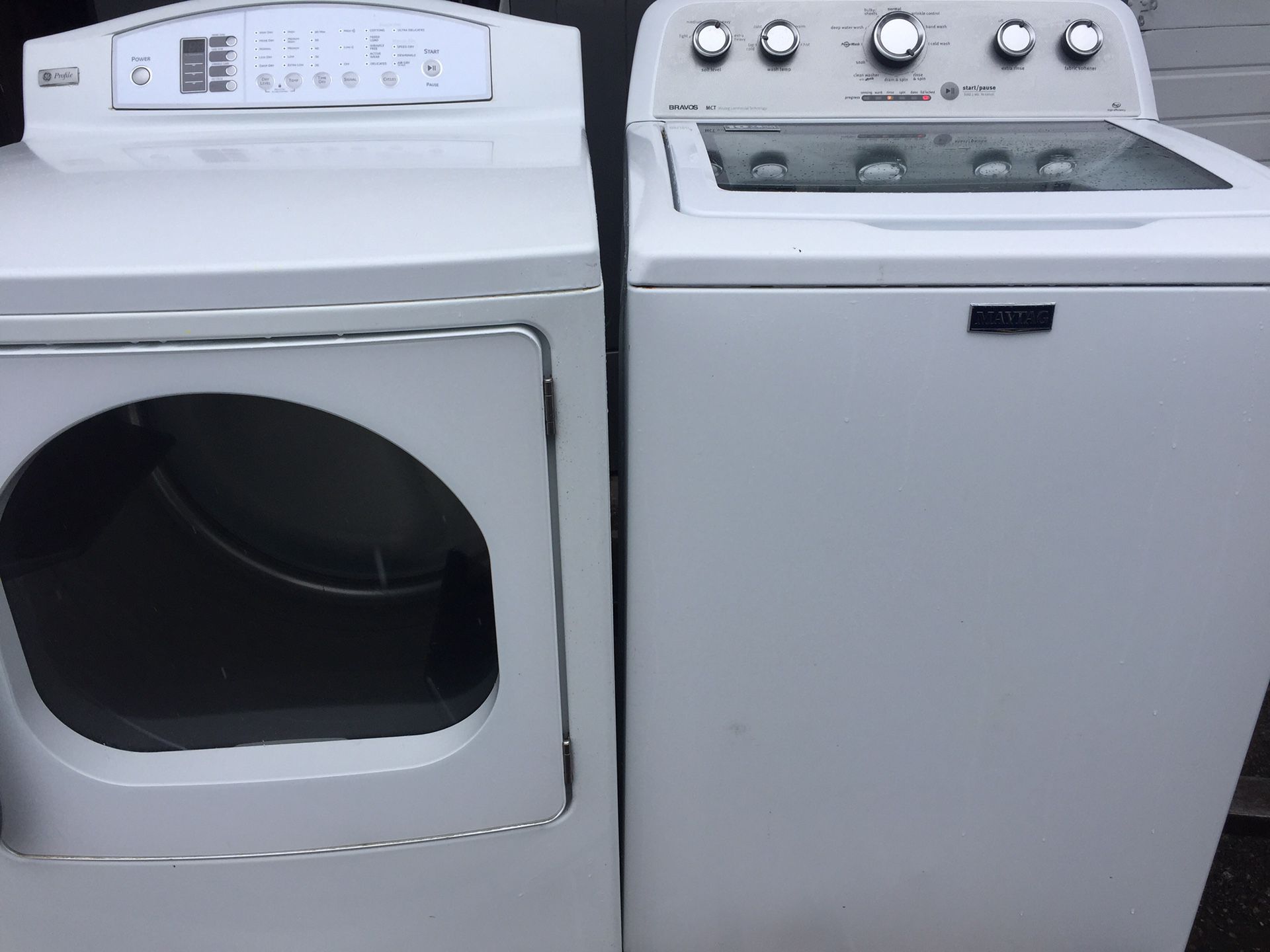 Extra large capacity washer and dryer set DELIVERY