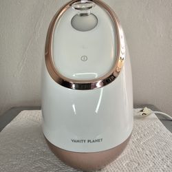Vanity Planet Facial Steamer Cleanse Hydrate Softens Skin Clogged Spores