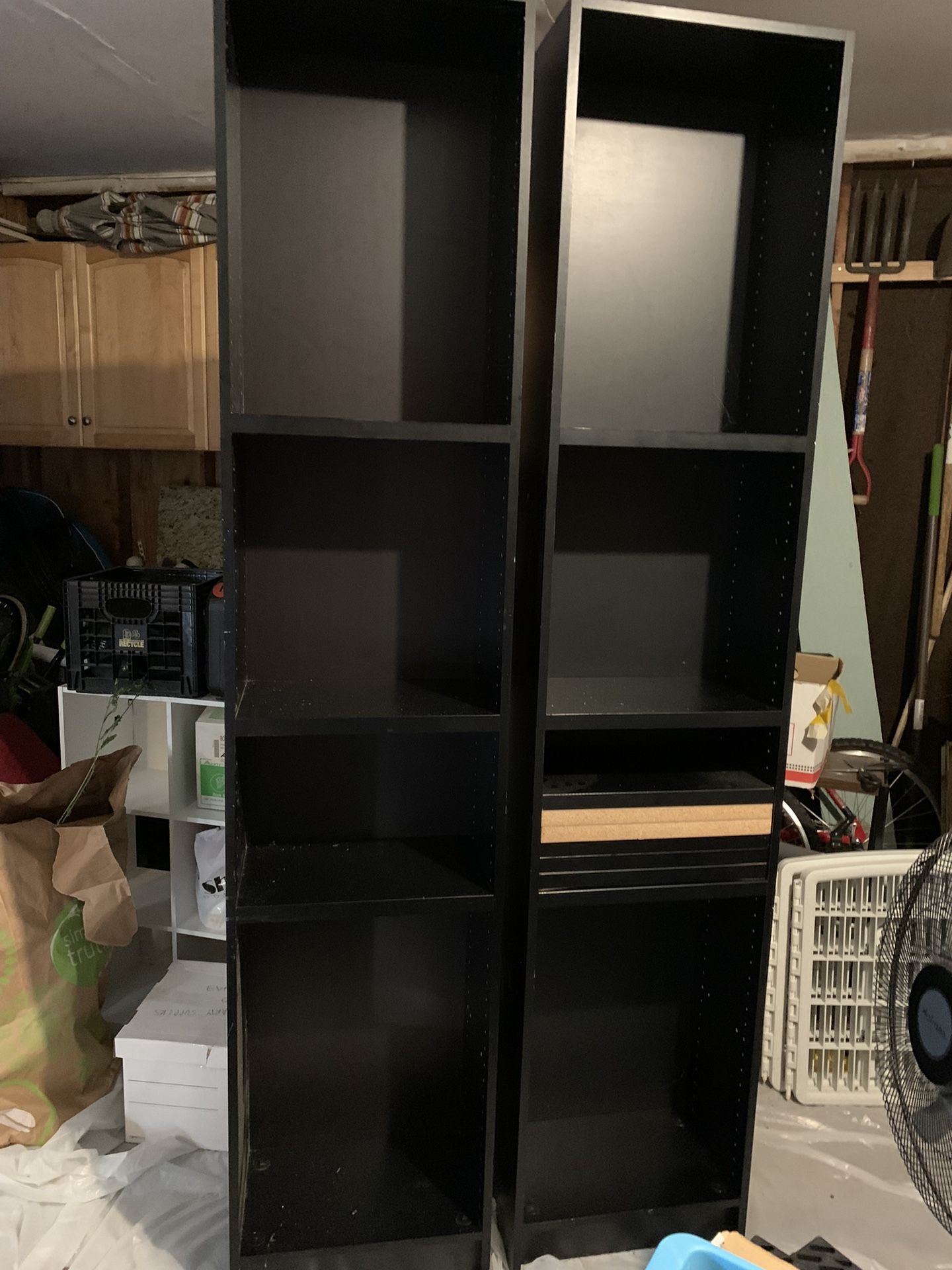 2 Tech line Book Cases