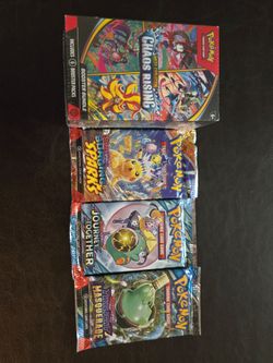 Pokemon packs cards bundle