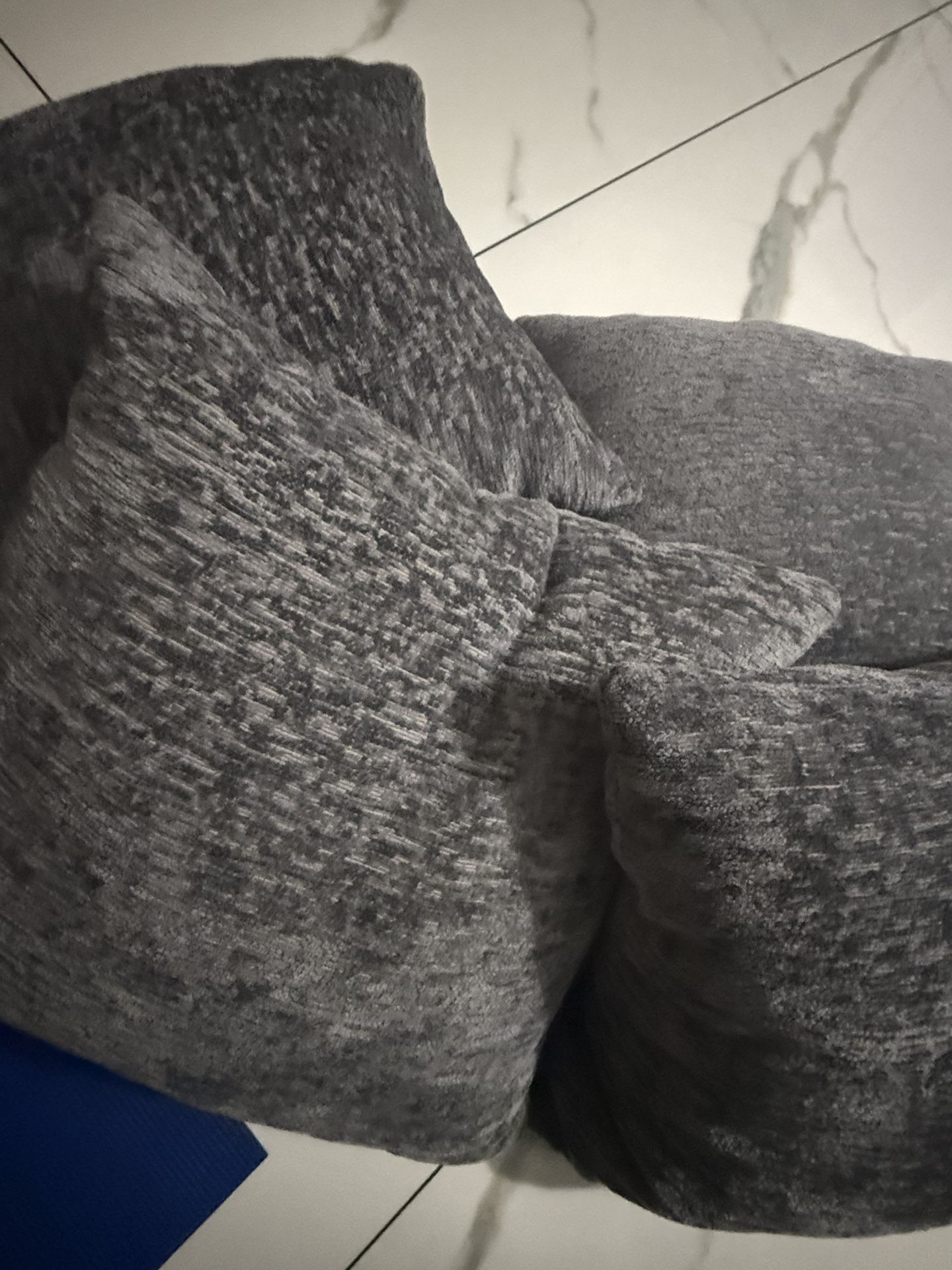 4 Grey Couch Pillows