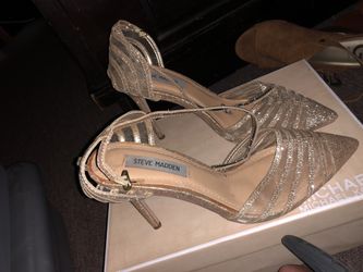 Gold Steve Madden size 10 heels